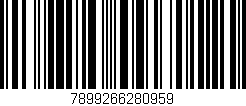 Código de barras (EAN, GTIN, SKU, ISBN): '7899266280959'