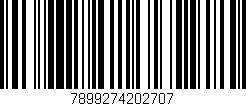 Código de barras (EAN, GTIN, SKU, ISBN): '7899274202707'