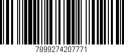 Código de barras (EAN, GTIN, SKU, ISBN): '7899274207771'