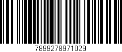 Código de barras (EAN, GTIN, SKU, ISBN): '7899278971029'