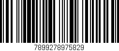 Código de barras (EAN, GTIN, SKU, ISBN): '7899278975829'