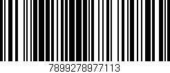 Código de barras (EAN, GTIN, SKU, ISBN): '7899278977113'