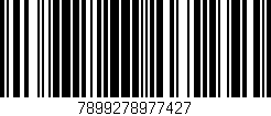 Código de barras (EAN, GTIN, SKU, ISBN): '7899278977427'