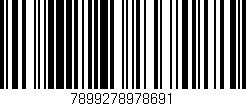 Código de barras (EAN, GTIN, SKU, ISBN): '7899278978691'