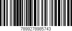 Código de barras (EAN, GTIN, SKU, ISBN): '7899278985743'