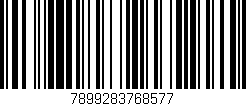 Código de barras (EAN, GTIN, SKU, ISBN): '7899283768577'