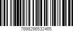 Código de barras (EAN, GTIN, SKU, ISBN): '7899286532465'