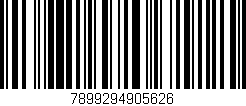 Código de barras (EAN, GTIN, SKU, ISBN): '7899294905626'