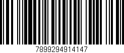 Código de barras (EAN, GTIN, SKU, ISBN): '7899294914147'
