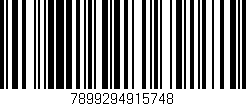 Código de barras (EAN, GTIN, SKU, ISBN): '7899294915748'