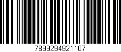 Código de barras (EAN, GTIN, SKU, ISBN): '7899294921107'