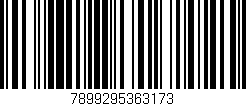 Código de barras (EAN, GTIN, SKU, ISBN): '7899295363173'