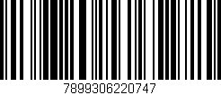 Código de barras (EAN, GTIN, SKU, ISBN): '7899306220747'