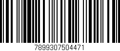 Código de barras (EAN, GTIN, SKU, ISBN): '7899307504471'