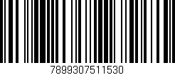 Código de barras (EAN, GTIN, SKU, ISBN): '7899307511530'