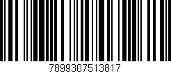 Código de barras (EAN, GTIN, SKU, ISBN): '7899307513817'