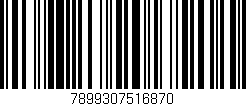 Código de barras (EAN, GTIN, SKU, ISBN): '7899307516870'