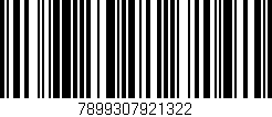 Código de barras (EAN, GTIN, SKU, ISBN): '7899307921322'