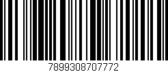Código de barras (EAN, GTIN, SKU, ISBN): '7899308707772'