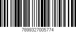 Código de barras (EAN, GTIN, SKU, ISBN): '7899327005774'