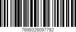 Código de barras (EAN, GTIN, SKU, ISBN): '7899328097792'