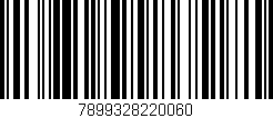 Código de barras (EAN, GTIN, SKU, ISBN): '7899328220060'