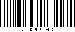 Código de barras (EAN, GTIN, SKU, ISBN): '7899328233596'