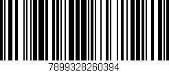 Código de barras (EAN, GTIN, SKU, ISBN): '7899328260394'