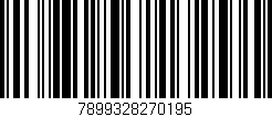 Código de barras (EAN, GTIN, SKU, ISBN): '7899328270195'