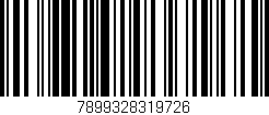 Código de barras (EAN, GTIN, SKU, ISBN): '7899328319726'