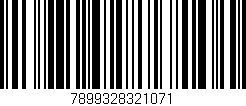 Código de barras (EAN, GTIN, SKU, ISBN): '7899328321071'