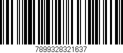 Código de barras (EAN, GTIN, SKU, ISBN): '7899328321637'