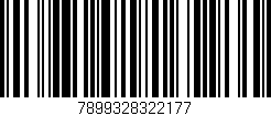 Código de barras (EAN, GTIN, SKU, ISBN): '7899328322177'