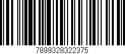 Código de barras (EAN, GTIN, SKU, ISBN): '7899328322375'