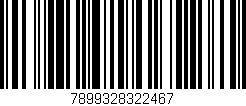 Código de barras (EAN, GTIN, SKU, ISBN): '7899328322467'