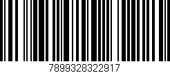 Código de barras (EAN, GTIN, SKU, ISBN): '7899328322917'