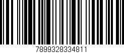 Código de barras (EAN, GTIN, SKU, ISBN): '7899328334811'