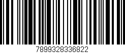 Código de barras (EAN, GTIN, SKU, ISBN): '7899328336822'
