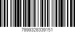 Código de barras (EAN, GTIN, SKU, ISBN): '7899328339151'