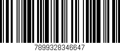 Código de barras (EAN, GTIN, SKU, ISBN): '7899328346647'