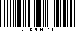 Código de barras (EAN, GTIN, SKU, ISBN): '7899328348023'