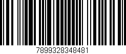 Código de barras (EAN, GTIN, SKU, ISBN): '7899328348481'