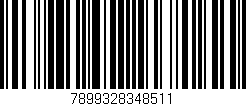 Código de barras (EAN, GTIN, SKU, ISBN): '7899328348511'