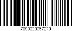 Código de barras (EAN, GTIN, SKU, ISBN): '7899328357278'