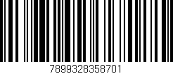 Código de barras (EAN, GTIN, SKU, ISBN): '7899328358701'