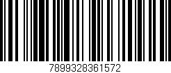 Código de barras (EAN, GTIN, SKU, ISBN): '7899328361572'