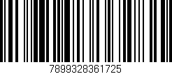 Código de barras (EAN, GTIN, SKU, ISBN): '7899328361725'