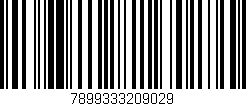 Código de barras (EAN, GTIN, SKU, ISBN): '7899333209029'