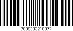 Código de barras (EAN, GTIN, SKU, ISBN): '7899333210377'