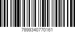 Código de barras (EAN, GTIN, SKU, ISBN): '7899340770161'